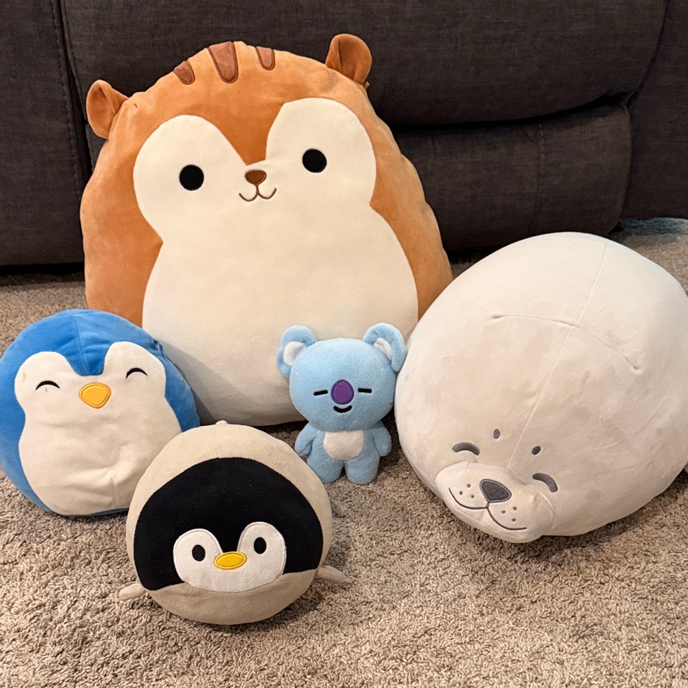 Cute Animal Plush Toy Set-2 Squishmallow